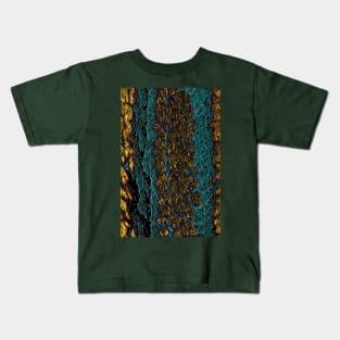 Pattern of Golden Substratum by mavicfe Kids T-Shirt